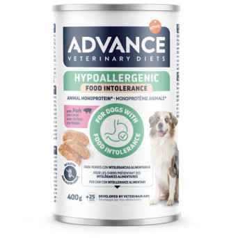 Advance - Veterinary Diet All Breeds Dog Hypoallergenic Maiale - 400GR (Cane) - 