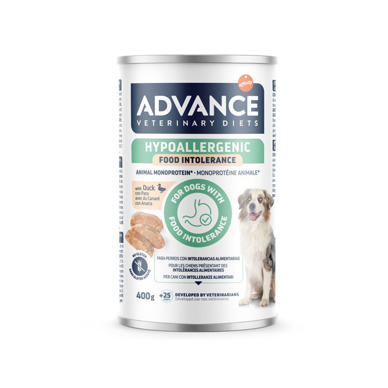 Advance - Veterinary Diet All Breeds Dog Hypoallergenic Anatra - 400GR (Cane)