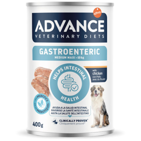 Advance - Veterinary Diet Medium - Maxi Dog Gastroenteric Umido - 400GR (Cane) -