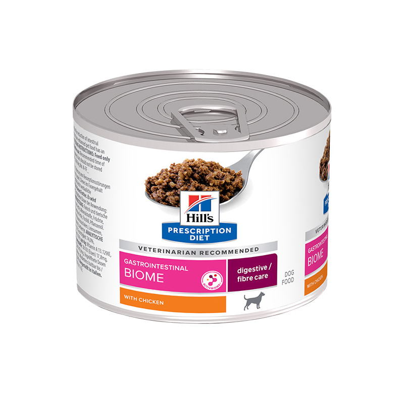 Hill's - Prescription Diet Gastrointestinal Biome Patè con Pollo - 200GR (Cane) Hill's - Prescription Diet Gastrointestinal Biome Patè con Pollo - 200GR (Cane)