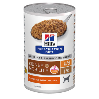Hill's - Prescription Diet k/d + Mobility al Pollo - 370GR (Cane) - 