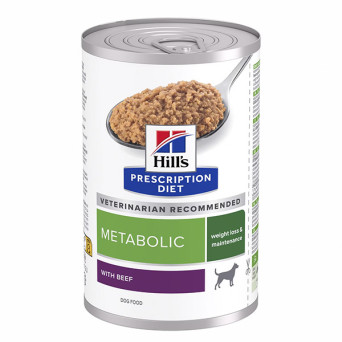 Hill's - Prescription Diet Metabolic Canine al Manzo - 370GR (Cane) - 