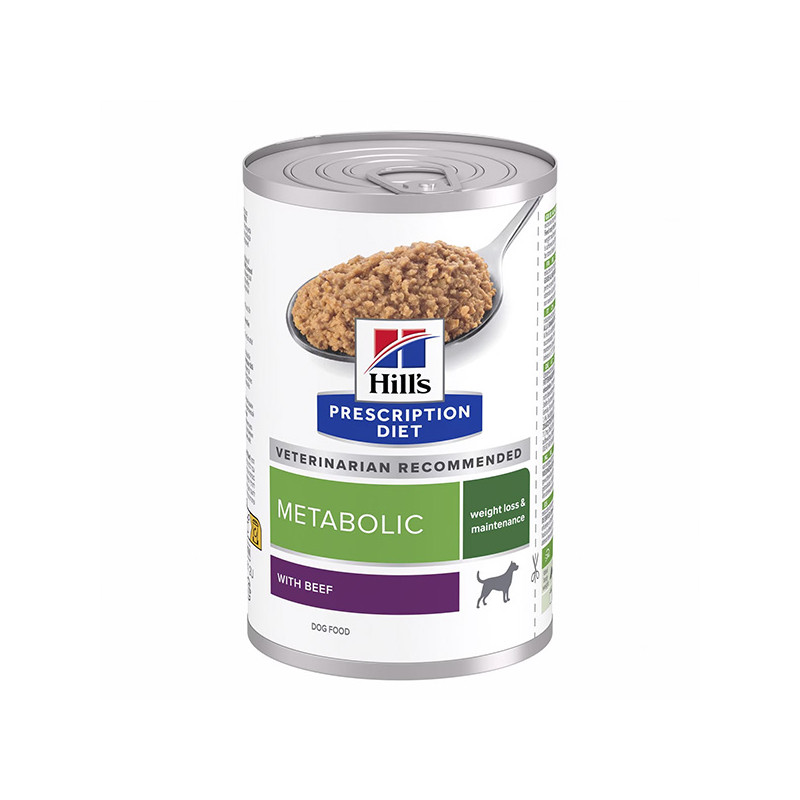 Hill's - Prescription Diet Metabolic Canine mit Rind - 370GR (Hund)