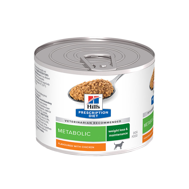 Hill's - Prescription Diet Metabolic Canine Weight Management Patè di Pollo - 200GR (Cane) Hill's - Prescription Diet Metabolic Canine Weight Management Patè di Pollo - 200GR (Cane)