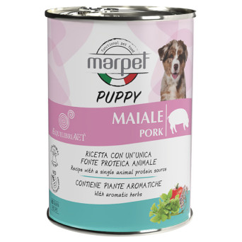 Marpet - Equilibriavet Dog Puppy Maiale - 400GR (Cane) -