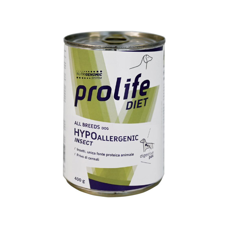 Prolife - Diet Dog Hypoallergenic All Breeds Insect - 400GR (Hund)