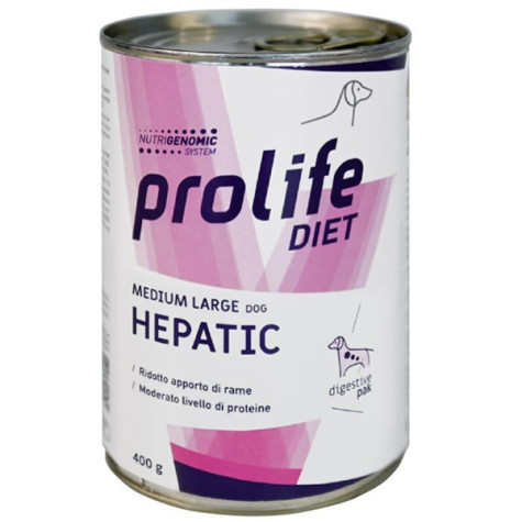 Prolife - Diet Dog Medium Large Hepatic - 400GR (Cane) - 