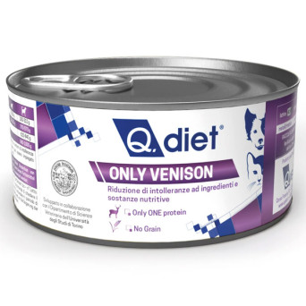 Q.Vet - Q Diet Only Venison - 150GR (Cane) -