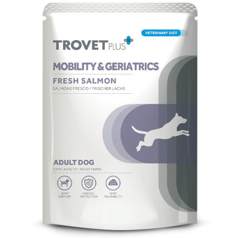 Trovet - Plus Dog Adult Mobility & Geriatrics Salmone Fresco - 300GR (Cane) -