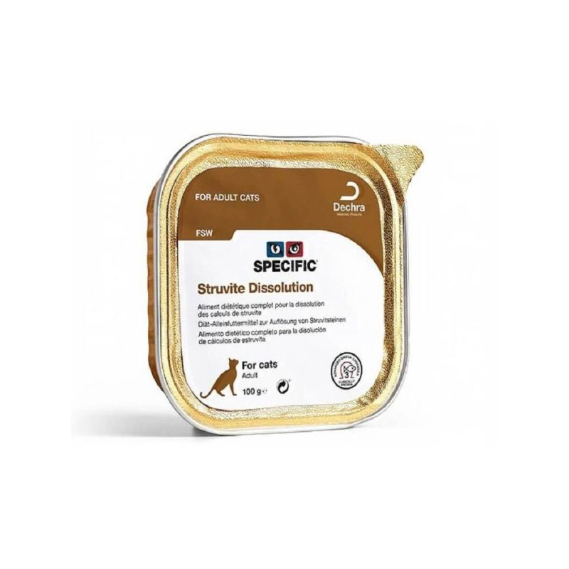 Dechra - Specific FSW Struvite Dissolution - 100GR (Cat) Dechra - Specific FSW Struvite Dissolution - 100GR (Cat)