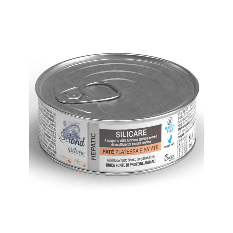 Aurora Biofarma - Siland Cat Adult Silicare Paté Platessa e Patate - 85GR (Gatto) Aurora Biofarma - Siland Cat Adult Silicare Paté Platessa e Patate - 85GR (Gatto)
