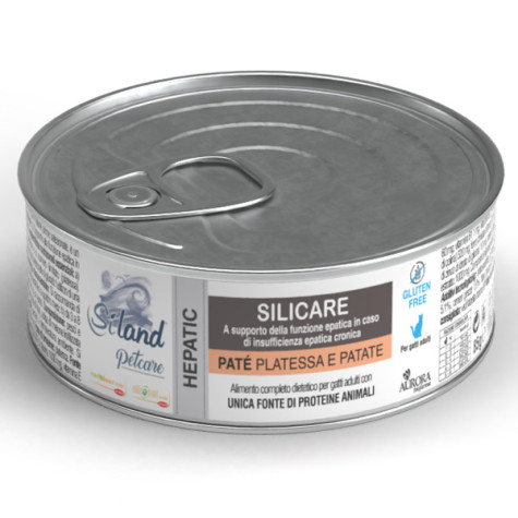 Aurora Biofarma - Siland Cat Adult Silicare Paté Platessa e Patate - 85GR (Gatto) -