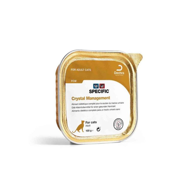 Dechra - Specific FCW Crystal Management - 100GR (Gatto) Dechra - Specific FCW Crystal Management - 100GR (Gatto)