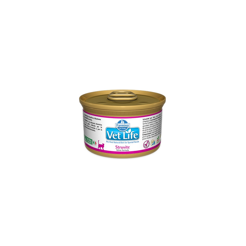 Farmina - Vet Life Struvite - 85GR (Katze) Farmina - Vet Life Struvite - 85GR (Katze)