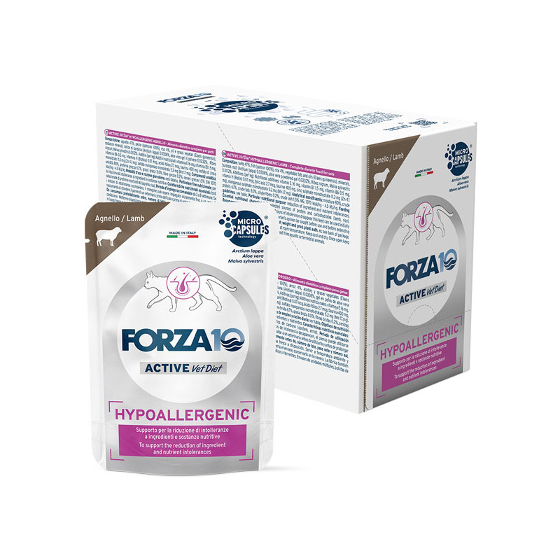 Forza10 - Active Vet Diet Cat Hypoallergenic Lamb - 80GR (Cat) Forza10 - Active Vet Diet Cat Hypoallergenic Lamb - 80GR (Cat)
