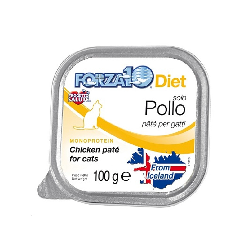 Forza10 - Solo Diet Poulet 100 g (Chat) Forza10 - Solo Diet Poulet 100 g (Chat)