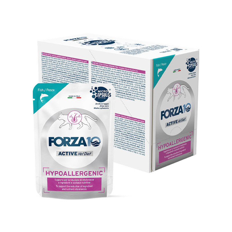 Forza10 - Active Vet Diet Cat Hypoallergenic Fish - 80GR (Cat) Forza10 - Active Vet Diet Cat Hypoallergenic Fish - 80GR (Cat)