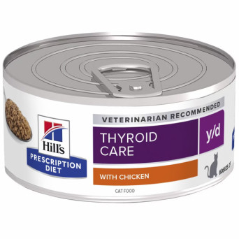 Hill's - Prescription Diet y/d Thyroid Care - 156GR (Gatto) - 