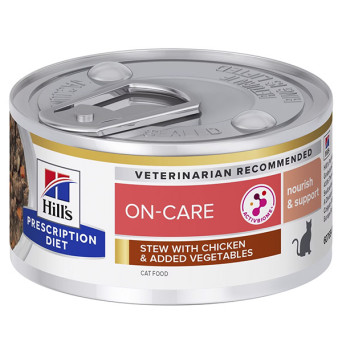 Hill's - Prescription Diet Cat On Care Spezzatino di Pollo - 82GR (Gatto) - 