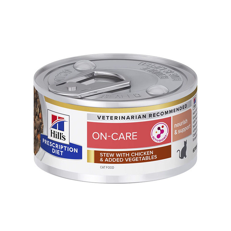 Hill's - Prescription Diet Cat On Care Spezzatino di Pollo - 82GR (Gatto) Hill's - Prescription Diet Cat On Care Spezzatino di Pollo - 82GR (Gatto)