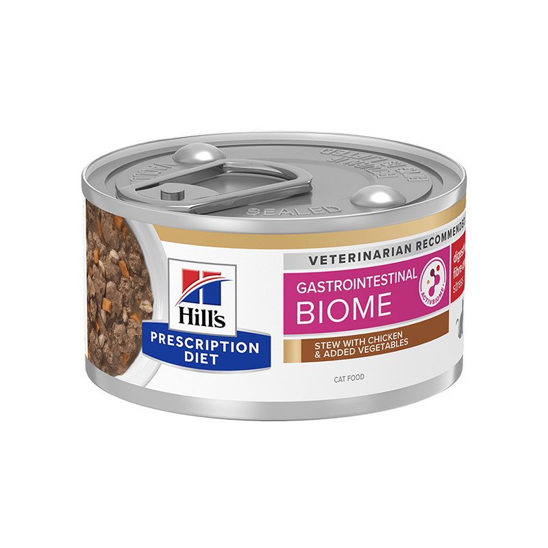 Hill's - Prescription Diet Gastrointestinal Biome Stress Spezzatino mit Huhn und Verdure - 82GR (Katze) Hill's - Prescription Diet Gastrointestinal Biome Stress Spezzatino mit Huhn und Verdure - 82GR (Katze)