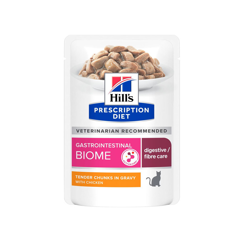 Hill's - Prescription Diet Gastrointestinal Biome mit Huhn - 85GR (Katze) Hill's - Prescription Diet Gastrointestinal Biome mit Huhn - 85GR (Katze)