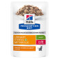 Hill's - Prescription Diet c/d Multicare Stress + Metabolic Bouchées di Poulet 85 g (Chat)