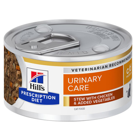 Hill's - Prescription Diet c/d Urinary Care Multicare Spezzatino con Pollo e Verdure - 82GR (Gatto) - 