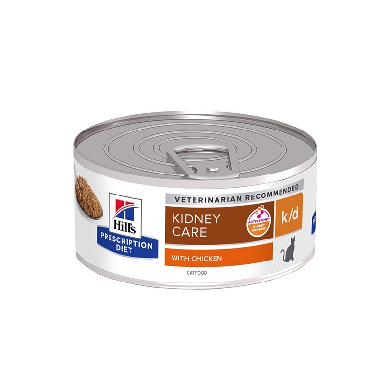 Hill's - Prescription Diet k/d Paté with Chicken - 156GR (Cat) Hill's - Prescription Diet k/d Paté with Chicken - 156GR (Cat)