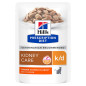 Hill's - Prescription Diet k/d avec Poulet 85 g (Chat)