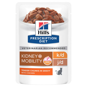 Hill's - Prescription Diet k/d + Mobility con Pollo - 85GR (Gatto) - 