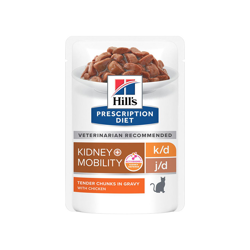 Hill's - Prescription Diet k/d + Mobility con Pollo - 85GR (Gatto)