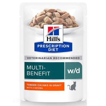 Hill's - Prescription Diet W/D Multi-Benefit - 85GR (Gatto) - 