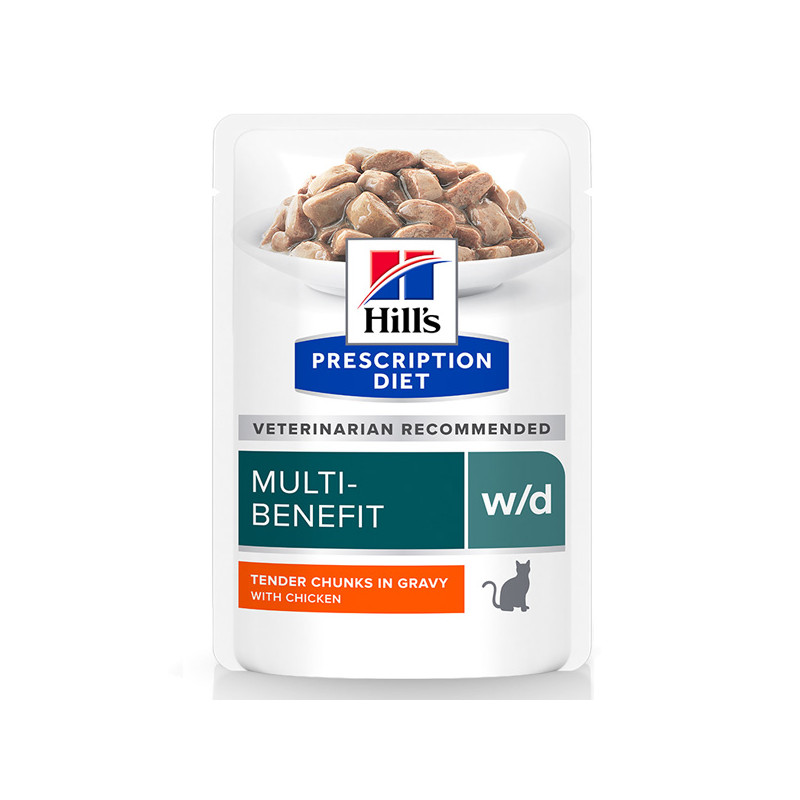 Hill's - Prescription Diet W/D Multi-Benefit 85 g (Chat)