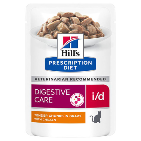 Hill's - Prescription Diet i/d con Pollo in Bocconcini - 85GR (Gatto) - 