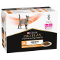 Purina - Pro Plan Veterinary Diets Obesity Management OM St/Ox avec Poulet - 10X85 g (Chat)