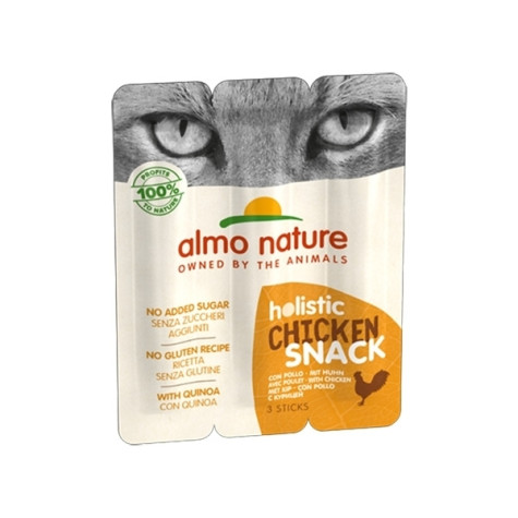 Almo Nature - Holistic Snack con Pollo - 3Xda 5Gr. (Gatto) - 