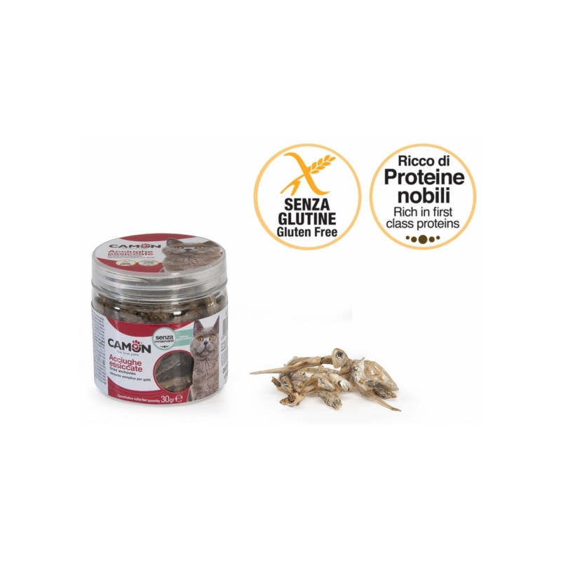 Camon - Acciughe Essiccate - 30GR (Cat) Camon - Acciughe Essiccate - 30GR (Cat)