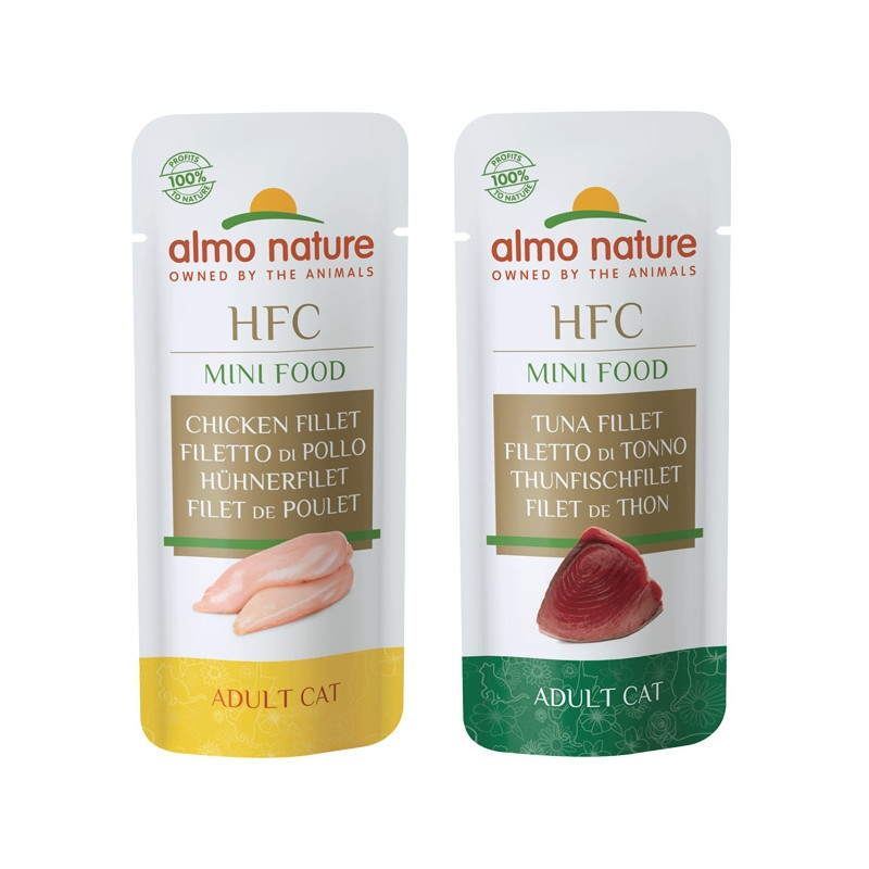 Almo Nature - HFC Green Label Mini-Food - 3GR - Chicken (Cat) Almo Nature - HFC Green Label Mini-Food - 3GR - Chicken (Cat)