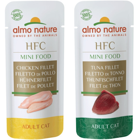 Almo Nature - HFC Green Label Mini-Food - 3GR - Tonno (Gatto) - 