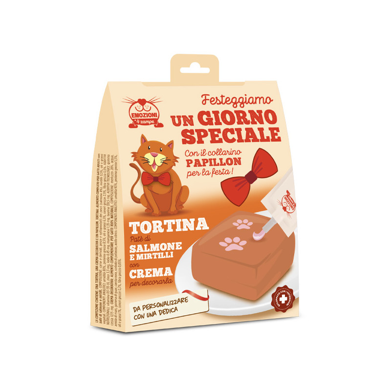 Coltivia - Un Giorno Speciale Kit für il Compleanno del Katze mit Tortina Gusto Lachs - 1 Box Completo (Katze) Coltivia - Un Giorno Speciale Kit für il Compleanno del Katze mit Tortina Gusto Lachs - 1 Box Completo (Katze)