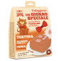Coltivia - Un Giorno Speciale Kit per il Compleanno del Gatto con Tortina Gusto Salmone - 1 Box Completo (Gatto)