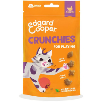 Edgard&Cooper - Snack Cat Crunchies al Pollo - 50GR (Gatto) -