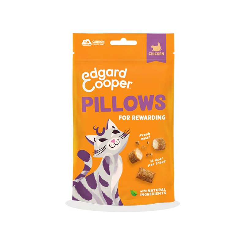 Edgard&Cooper - Snack Cat Pillows with Chicken - 60GR (Cat) Edgard&Cooper - Snack Cat Pillows with Chicken - 60GR (Cat)