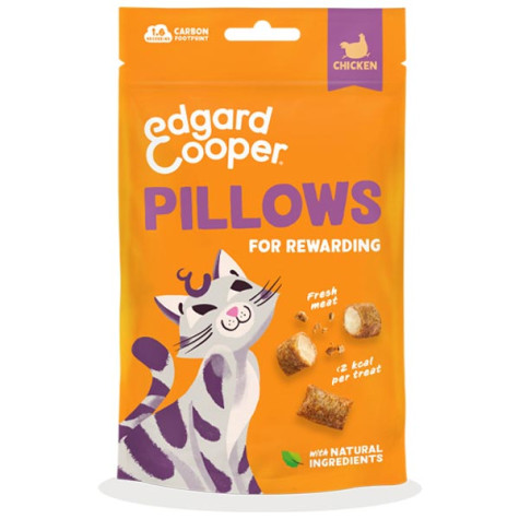 Edgard&Cooper - Snack Cat Pillows al Pollo - 60GR (Gatto) - 