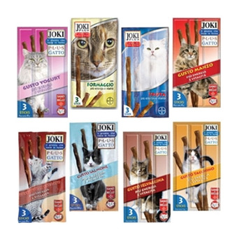 Elanco - Joki Plus Gatto - 3 Stick da 5 Gr - Pollo e Fegato (Gatto) -