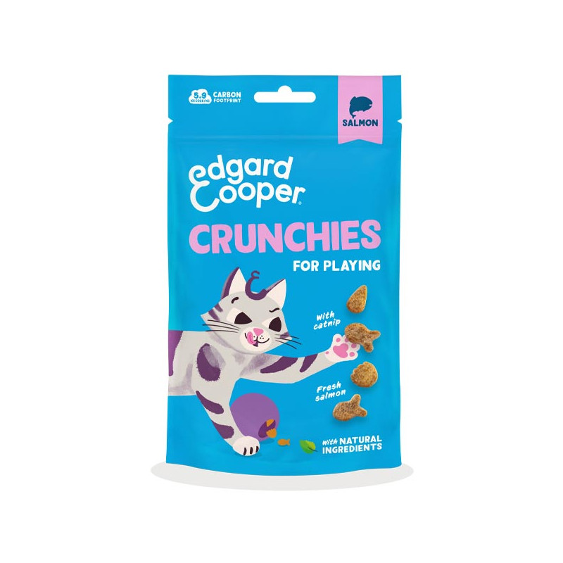 Edgard&Cooper - Snack Cat Crunchies with Salmon - 50GR (Cat) Edgard&Cooper - Snack Cat Crunchies with Salmon - 50GR (Cat)