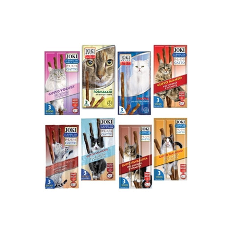 Elanco - Joki Plus Gatto - 3 Stick da 5 Gr - Manzo (Gatto) -