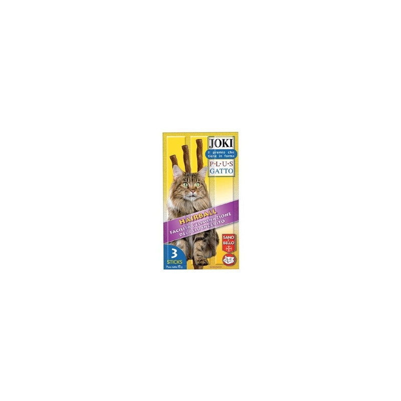 Elanco - Joki Plus Katze Hairball - da 3 Stick (Katze)