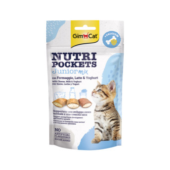 Gimborn Italia - GimCat Nutri Pockets Junior Kitten - 60GR (Gatto) - 
